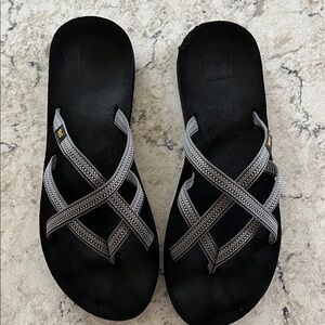 Teva Women's Sandals in Black and Gray